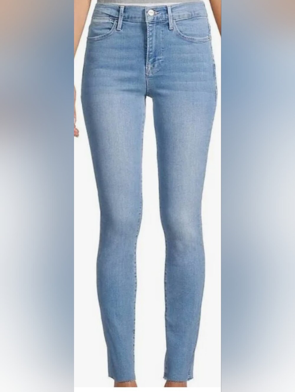 Frame Denim Le High Skinny In Hidalgo